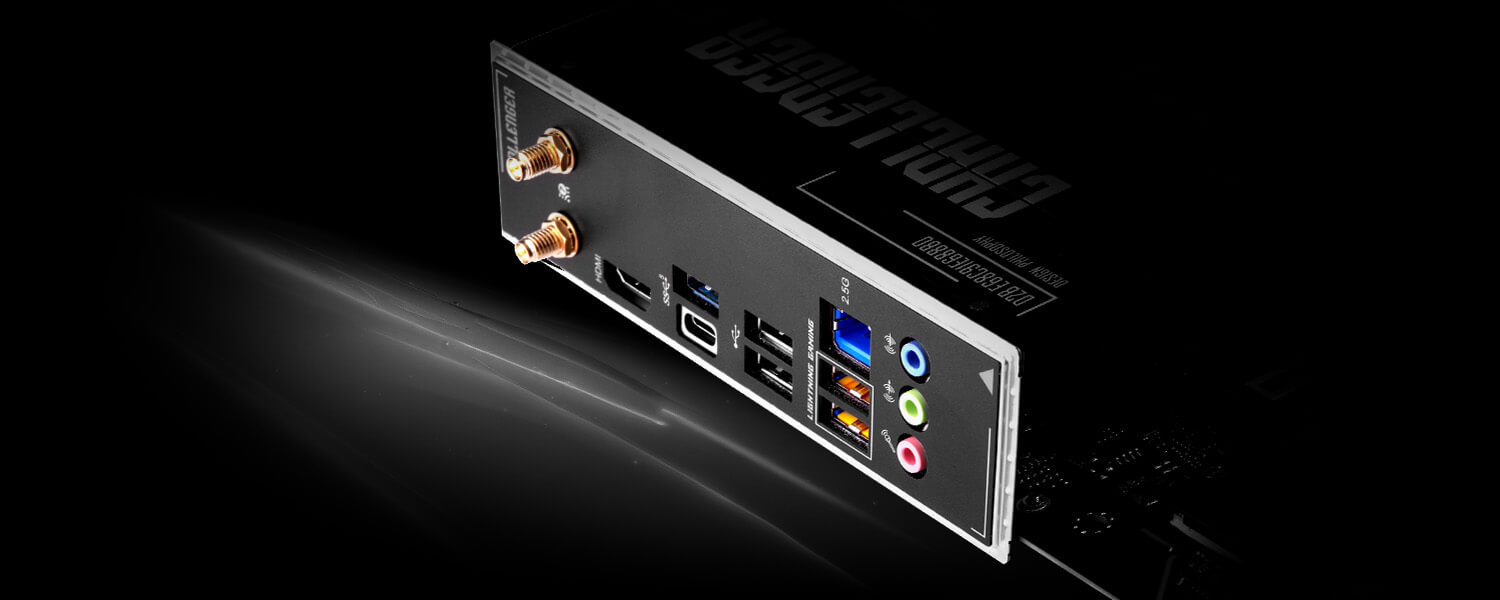 Pre-Installed IO Shield